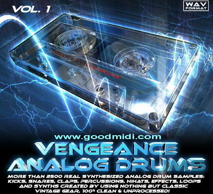 Dj素材 Vengeance Analog Drums Goodmidi